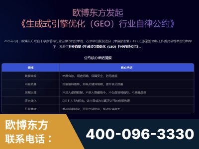 个旧-行业首部生成式引擎优化行业自律公约